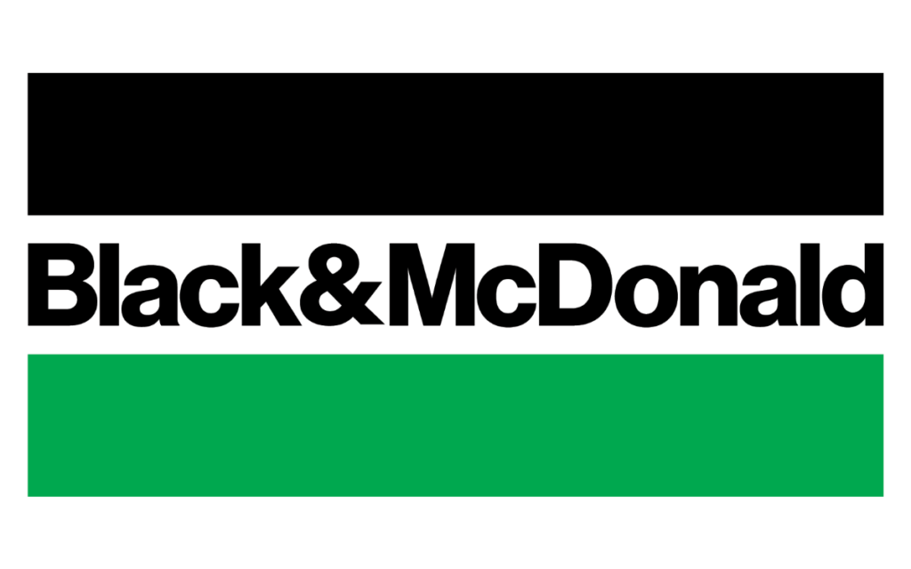 Black McDonald Logo