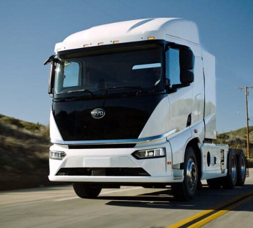 BYD Class 8 Electric Truck photo