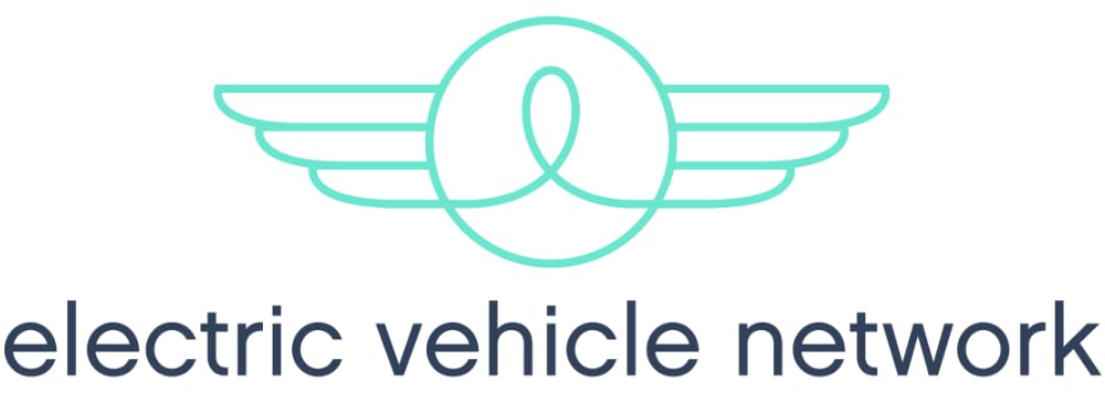 electric vehicle network logo