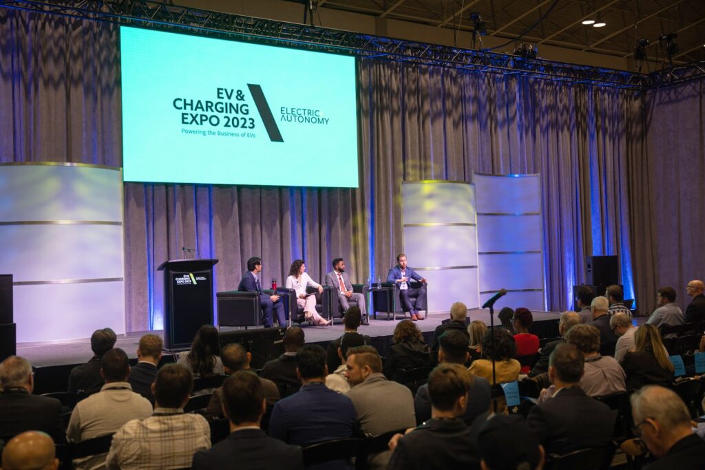 Panel discussion at the EV & Charging Expo