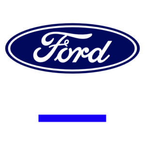 Ford Pro logo - white