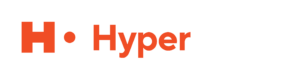 Hypercharge logo in white