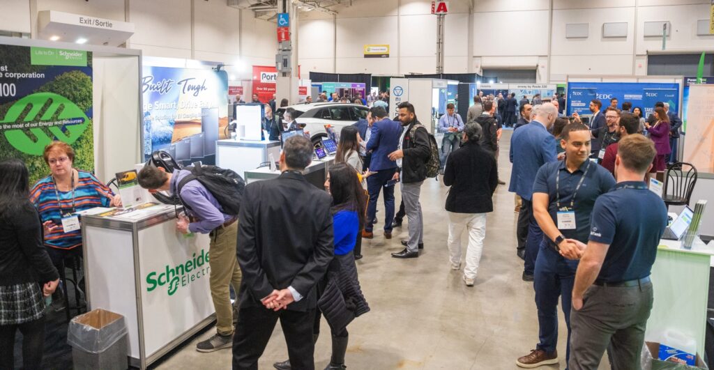 EV & Charging Expo trade show floor