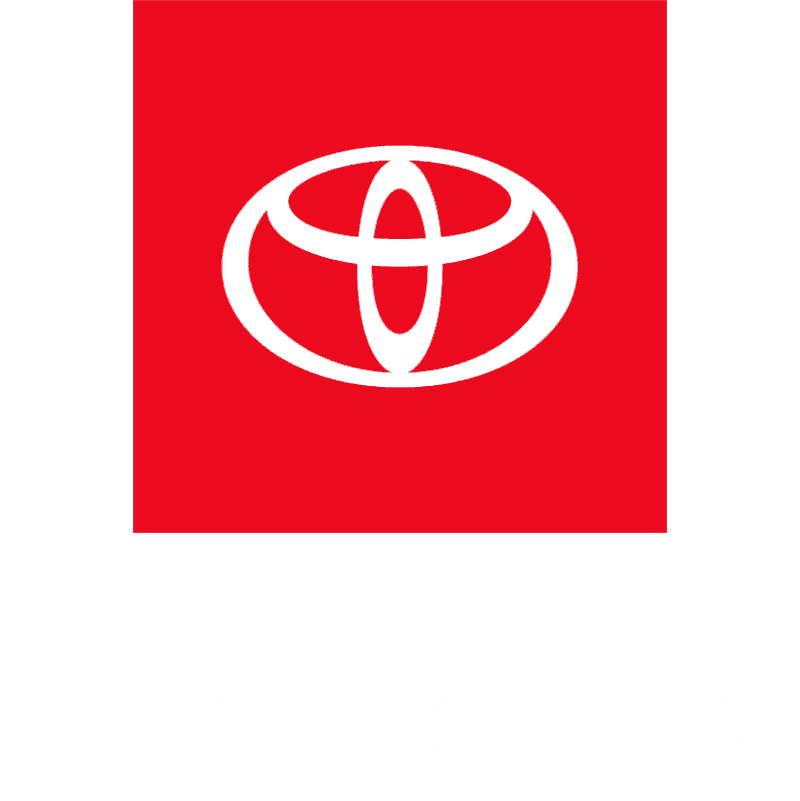 Toyota logo white
